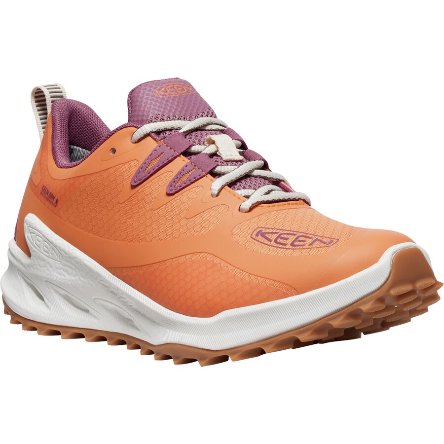 KEEN Zionic WP Boot - Women's Tangerine/Star White