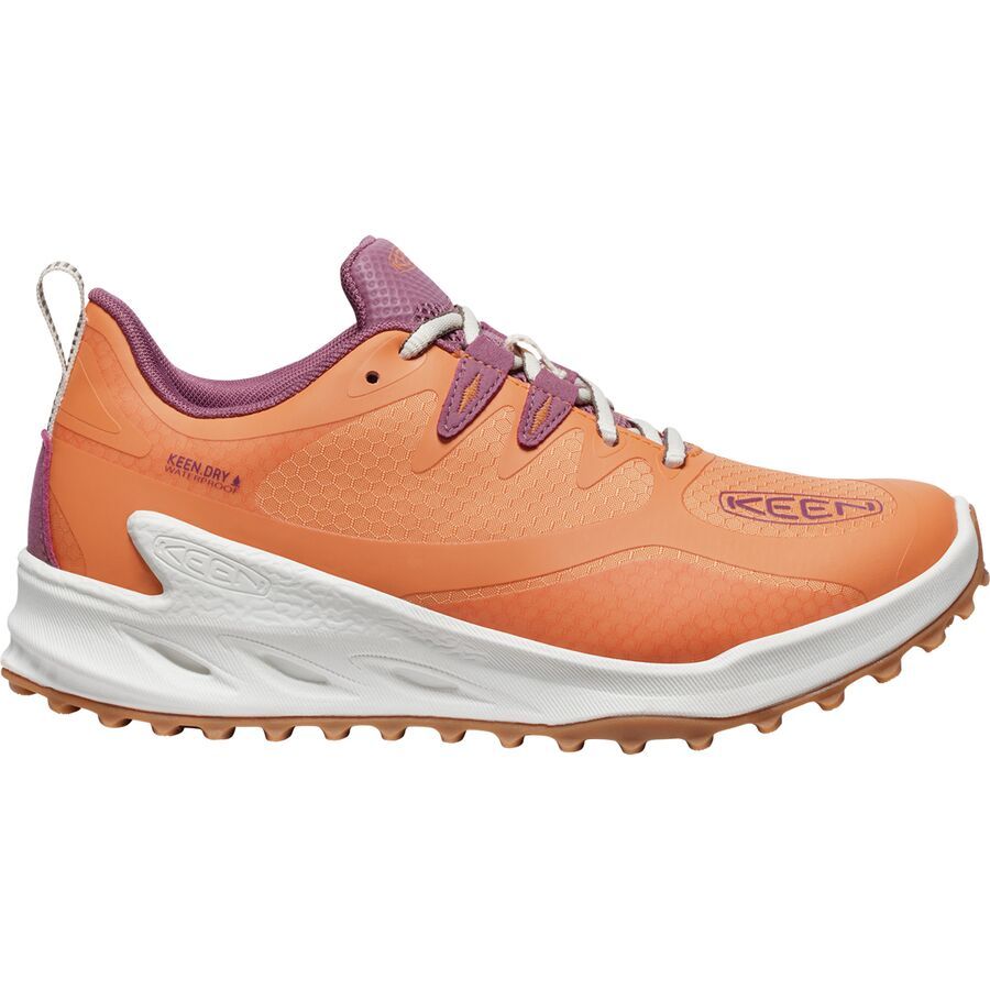 KEEN Zionic WP Boot - Women's Tangerine/Star White