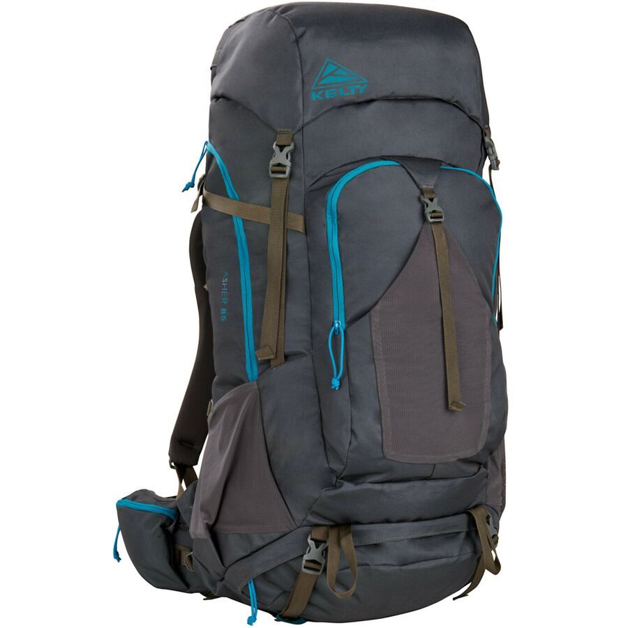 Kelty Asher 85L Backpack Beluga/Stormy Blue