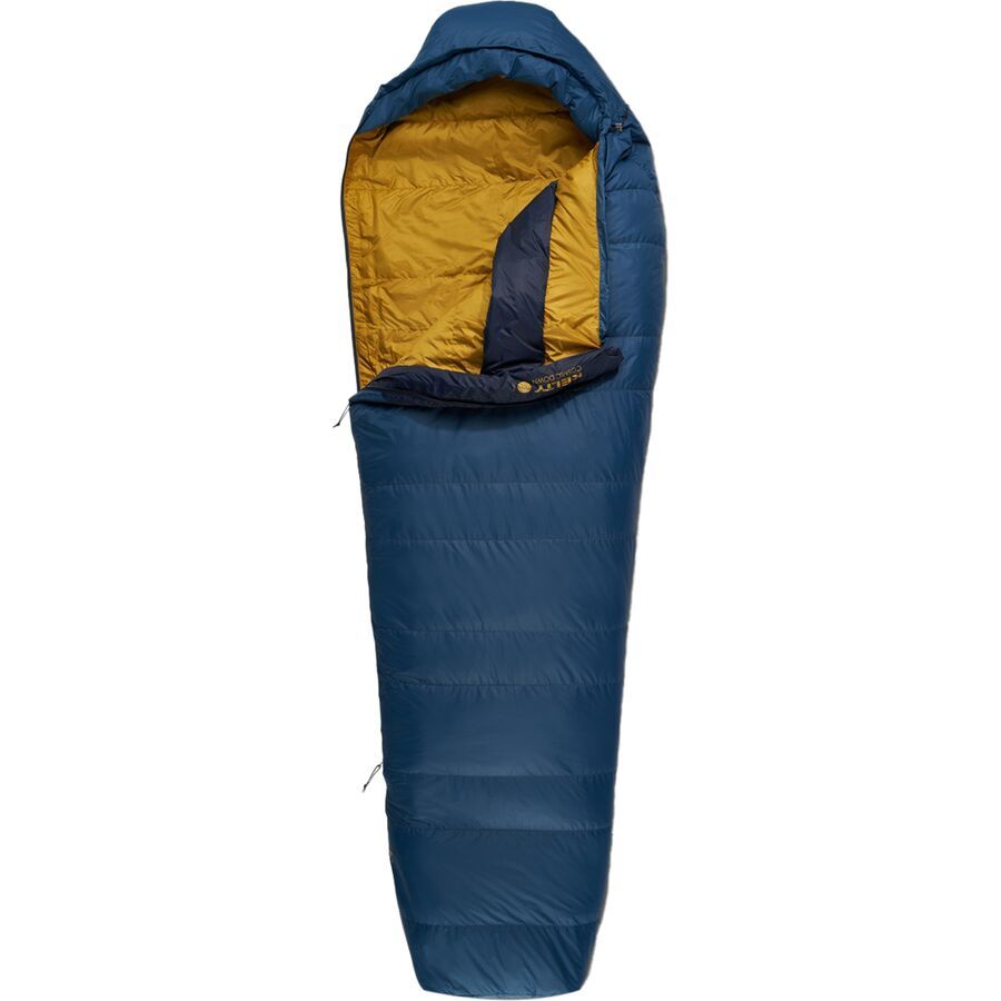 Kelty Cosmic 20 Sleeping Bag: 20F Down Dark Blue/Pageant Blue/Olive Oil