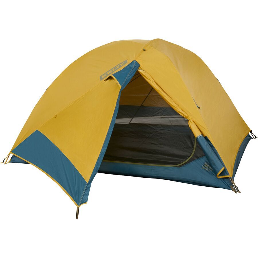 Kelty Far Out 3 Tent: 3-Person 3-Season Olive Oil/Agean Blue