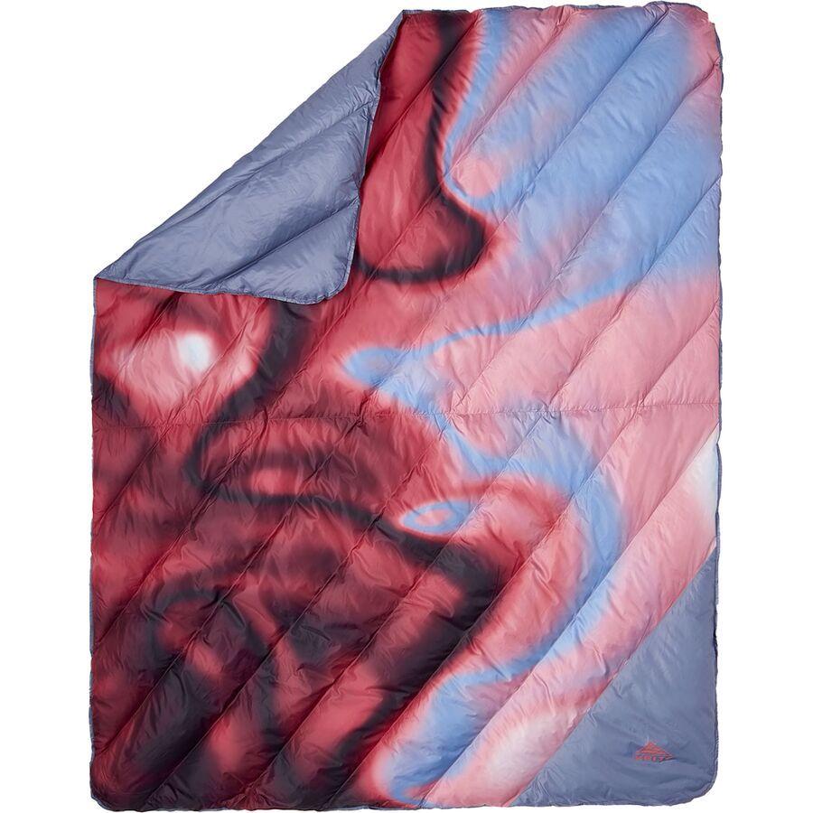 Kelty Galactic Down Blanket Cranberry/Atmosphere