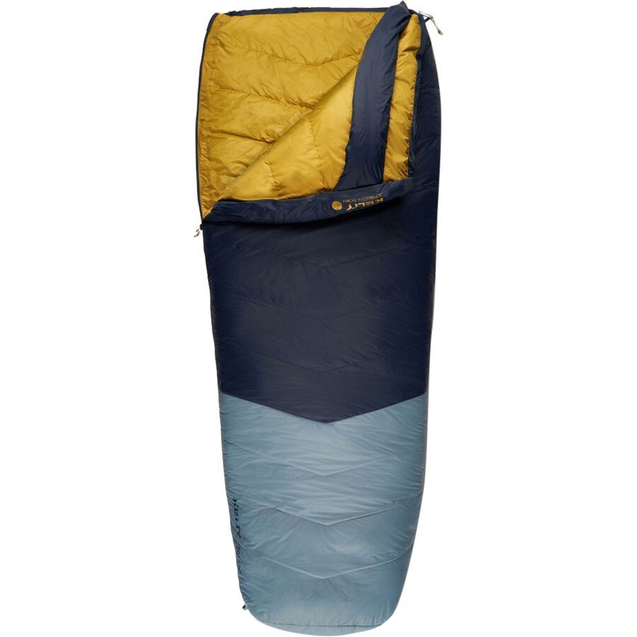 Kelty Supernova 20 Sleeping Bag: 20F Down Pageant Blue/Windward Blue/Olive Oil