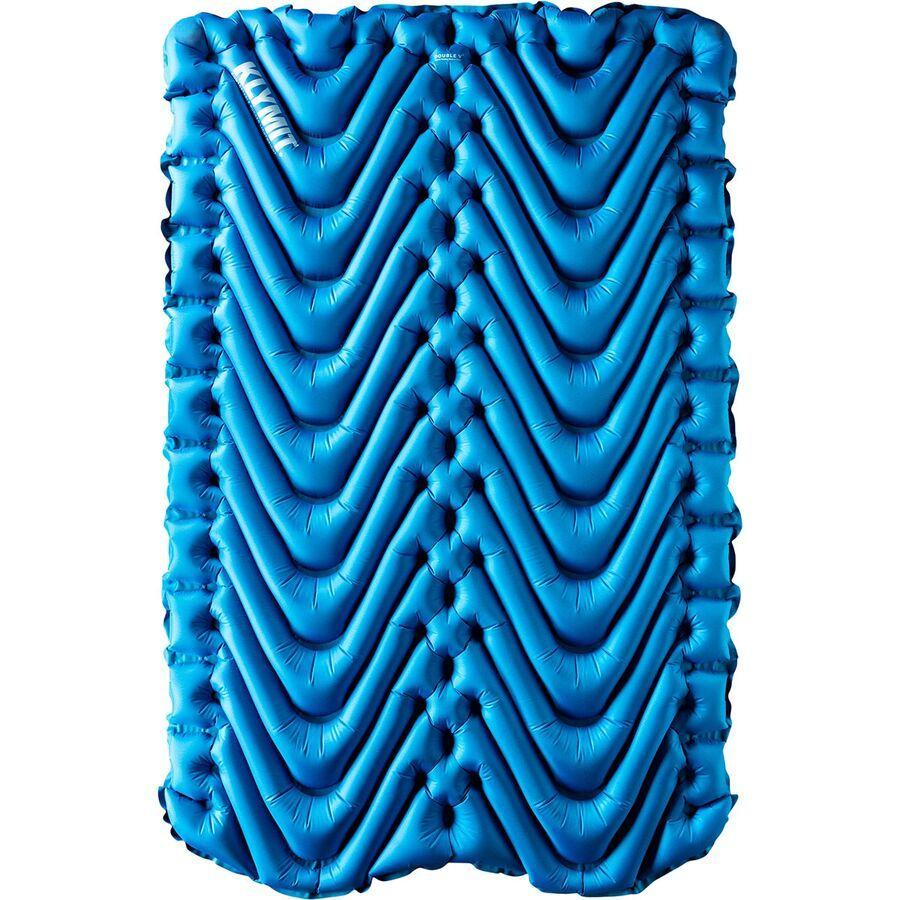 Klymit Double V Sleeping Pad Blue/Charcoal Black