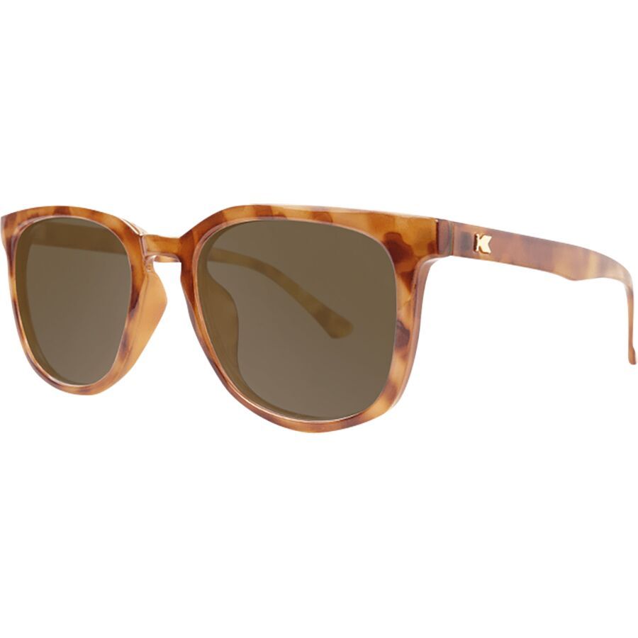Knockaround Paso Robles Polarized Sunglasses Blonde Glossy Tortoise Shell/Amber