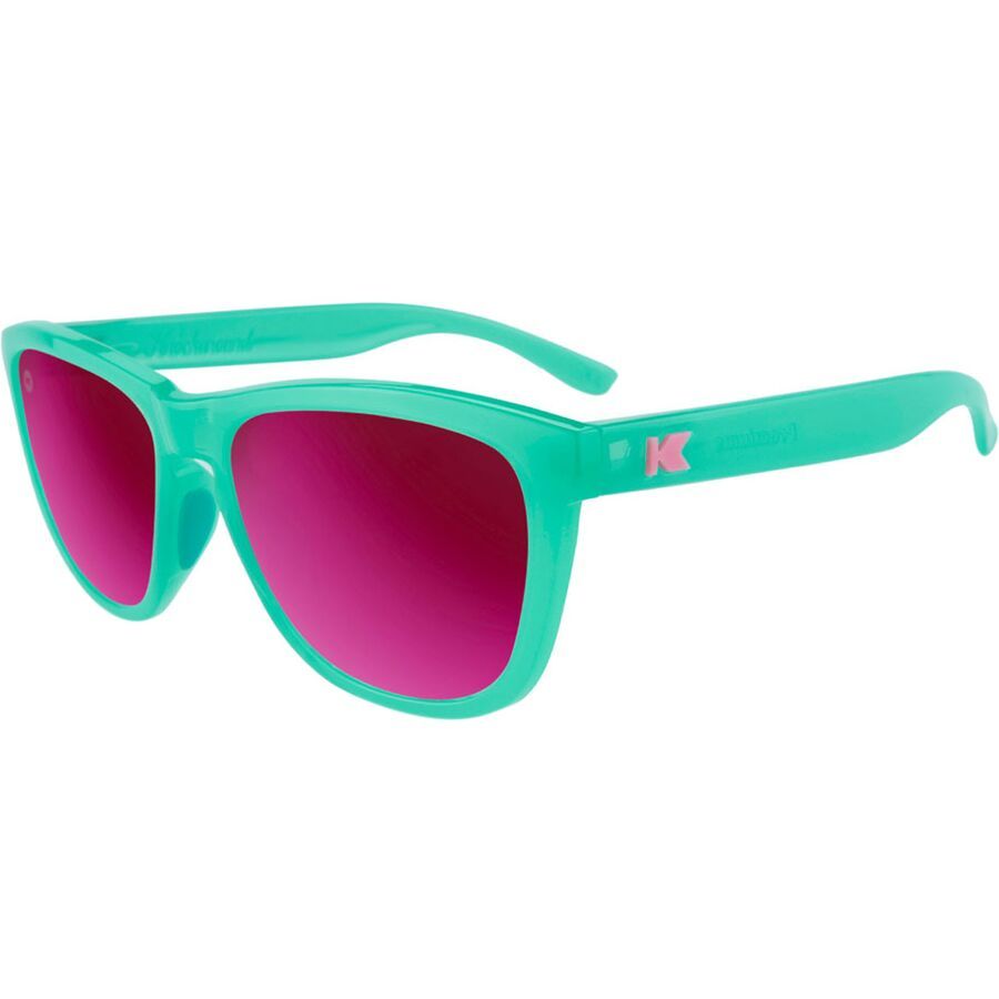 Knockaround Premiums Sport Polarized Sunglasses Aquamarine/Fuschia