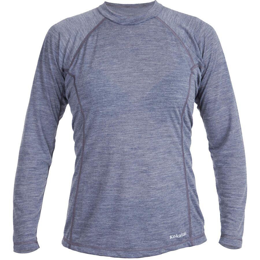 Kokatat WoolCore Long-Sleeve Top - Women's Heather Charcoal