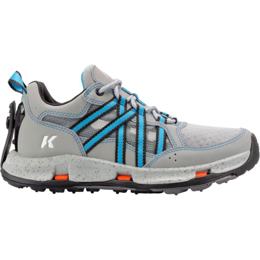 Korkers All Axis Shoe - Women's Storm Grey/Blue