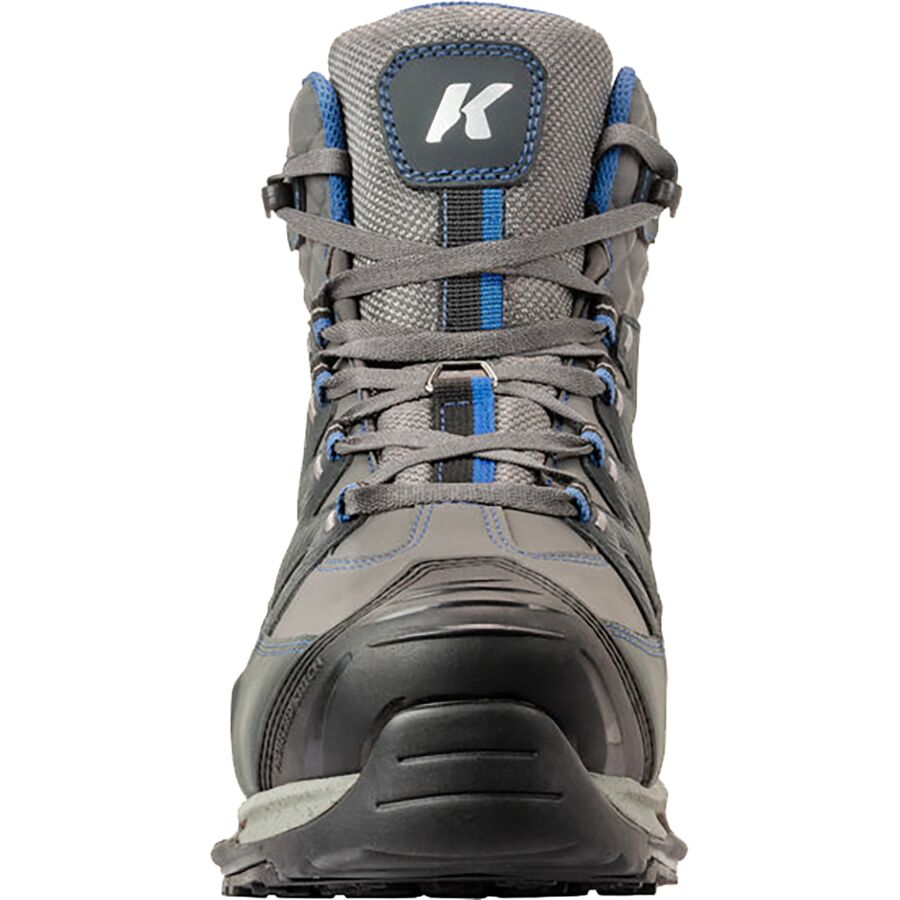 Korkers Bantam Lite Kling-On Sole Wading Boot - Men's Dark Shadow/Blue