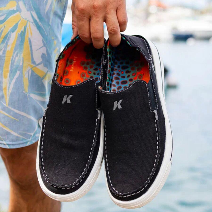 Korkers Brown Trout Fish Moc Shoe - Men's Black