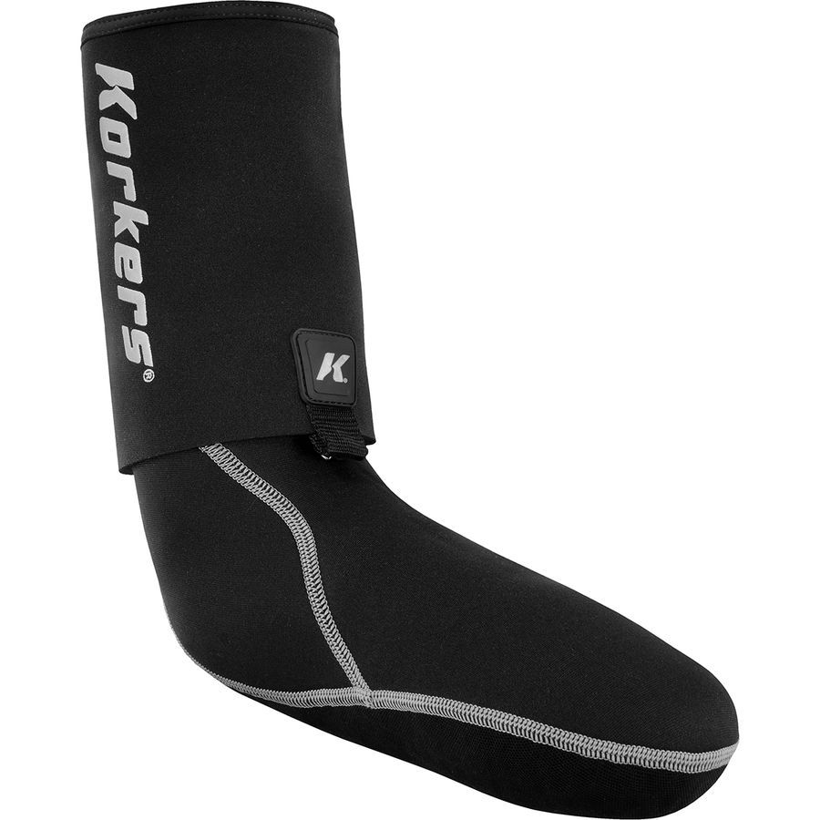 Korkers I-drain 3.5mm Neoprene Guard Sock Black