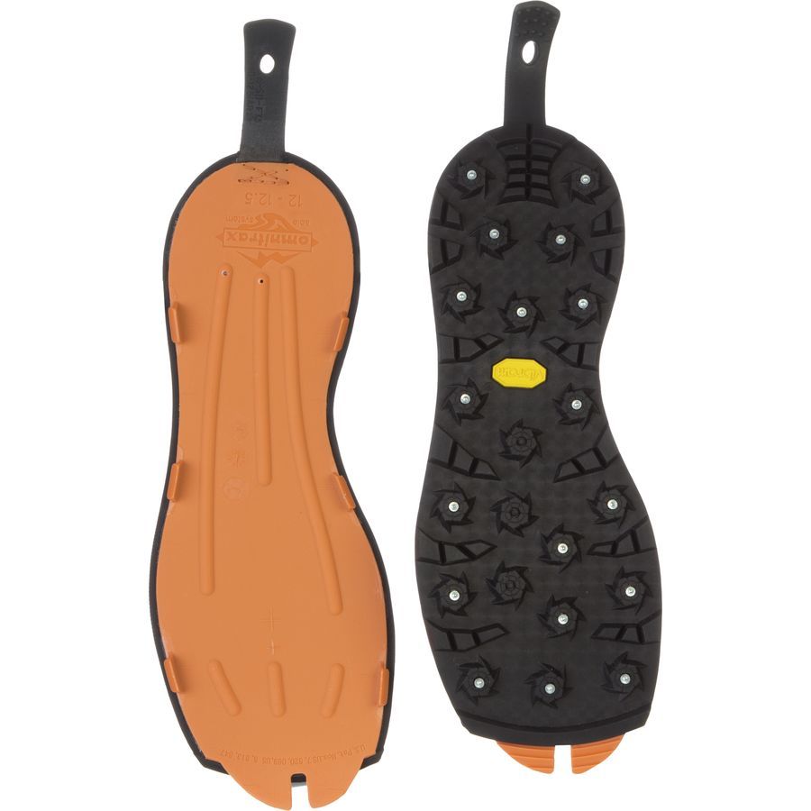 Korkers OmniTrax 3.0 Studded Vibram Idrogrip Outsole Black/Yellow