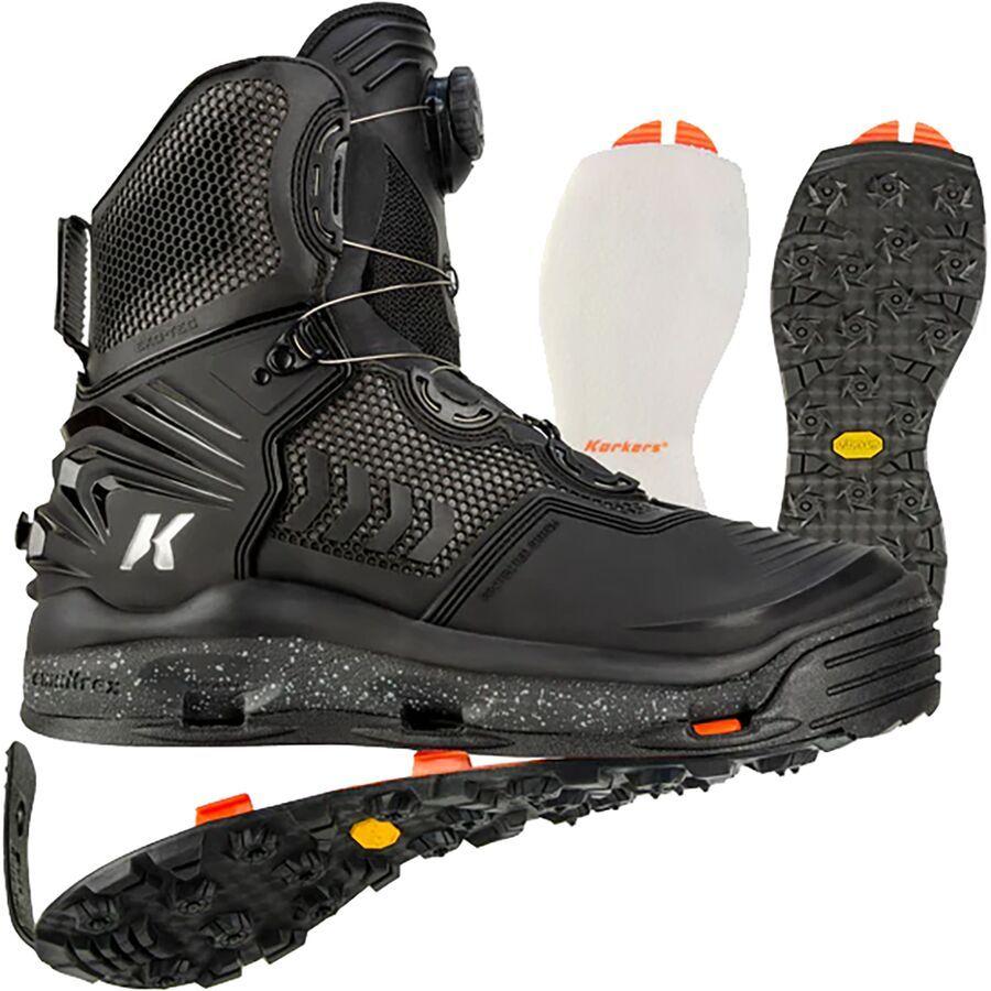 Korkers River Ops BOA Wading Boot Felt & Vibram Soles