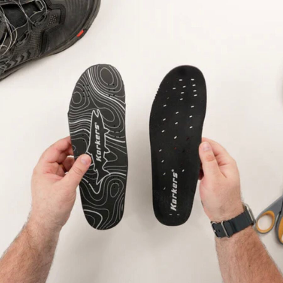 Korkers Wet Wading Conversion Kit - 10mm EVA Insole Black