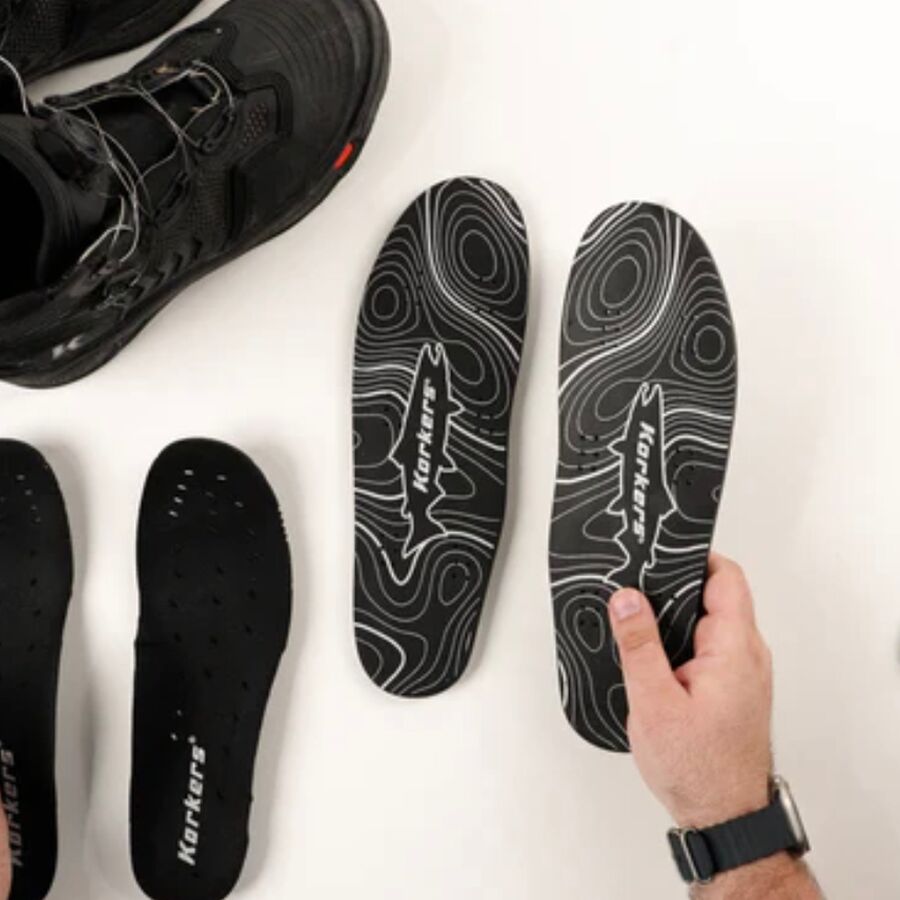 Korkers Wet Wading Conversion Kit - 10mm EVA Insole Black