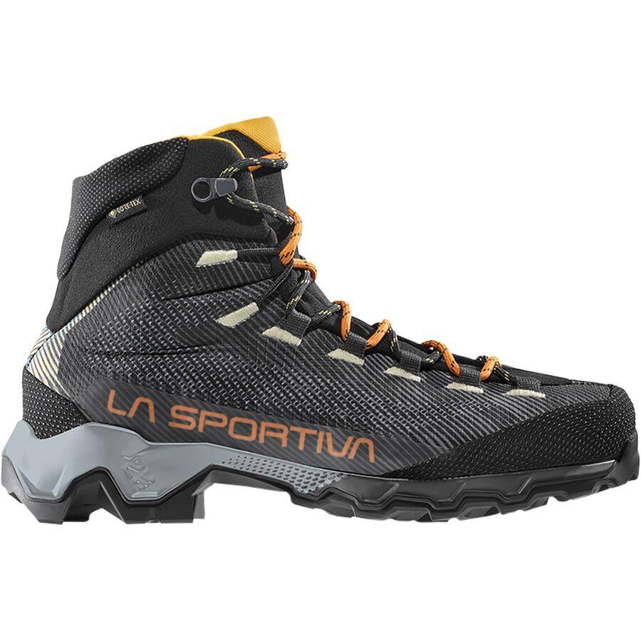 La Sportiva Aequilibrium Hike GTX Boot - Men's Carbon/Papaya