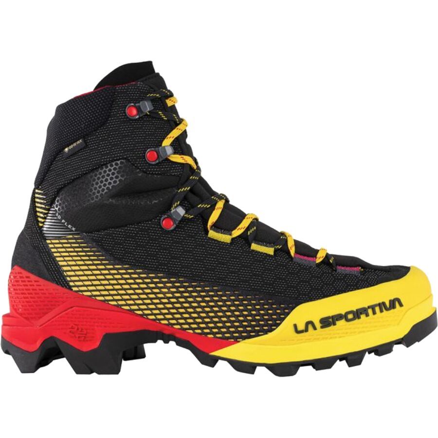 La Sportiva Aequilibrium ST GTX Mountaineering Boot - Men's Black/Yellow