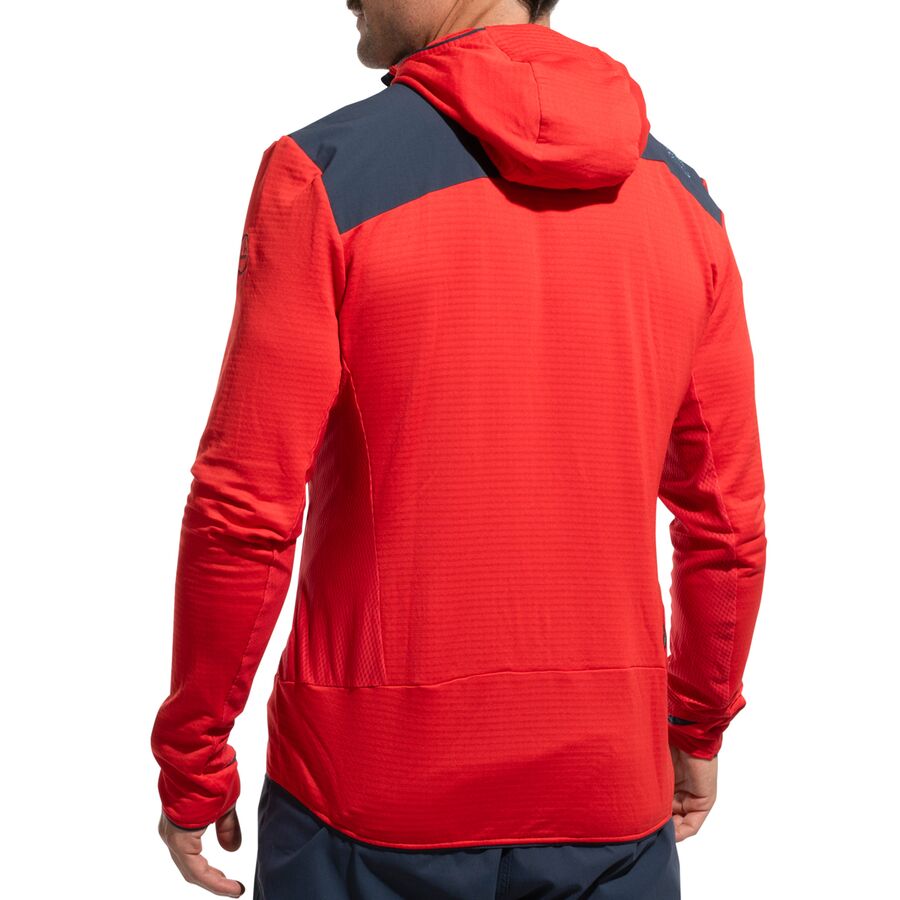La Sportiva Aequilibrium Thermal Full-Zip Hoodie - Men's Mountain Red