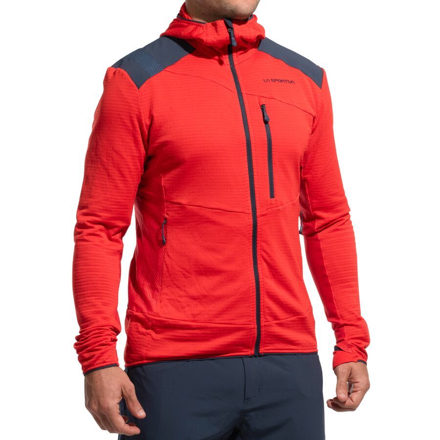 La Sportiva Aequilibrium Thermal Full-Zip Hoodie - Men's Mountain Red