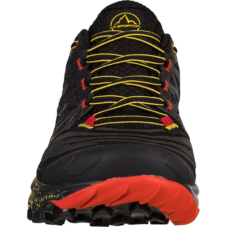 La Sportiva Akasha II Running Shoe - Men's Black/Yellow