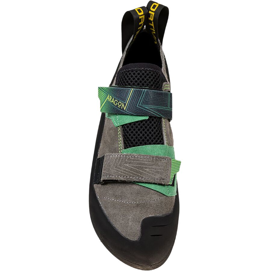 La Sportiva Aragon Climbing Shoe Clay/Jasmine Green
