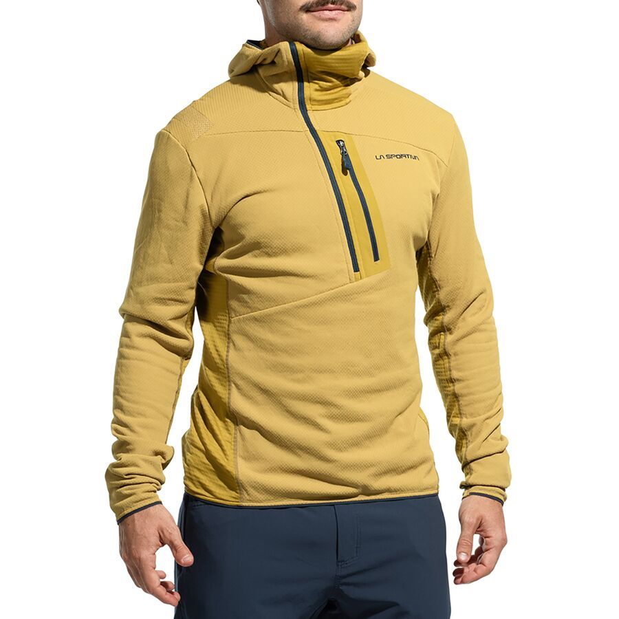 La Sportiva Big Wall Pullover Hoodie - Men's Savana/Night Sky