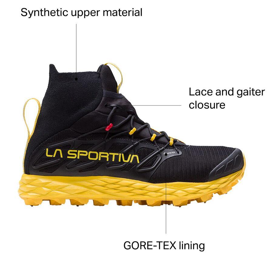 La Sportiva Blizzard GTX Trail Running Shoe - Men's Black/Yellow