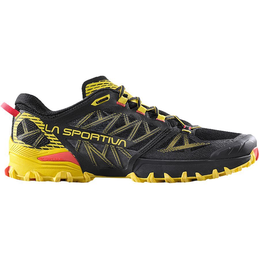 La Sportiva Bushido III Trail Running Shoe - Men's Black/Yellow