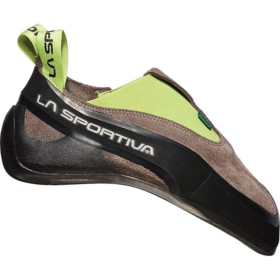 La Sportiva Cobra Eco Climbing Shoe Falcon Brown/Apple Green