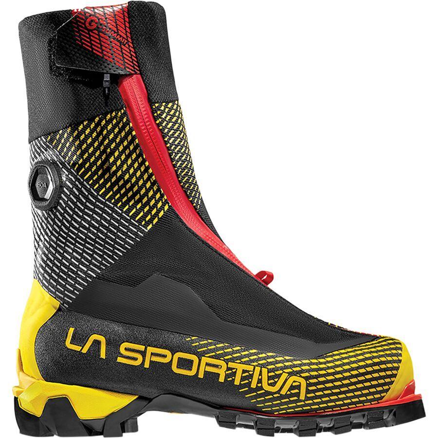 La Sportiva G-Summit Mountaineering Boot - Men's Black/Yellow