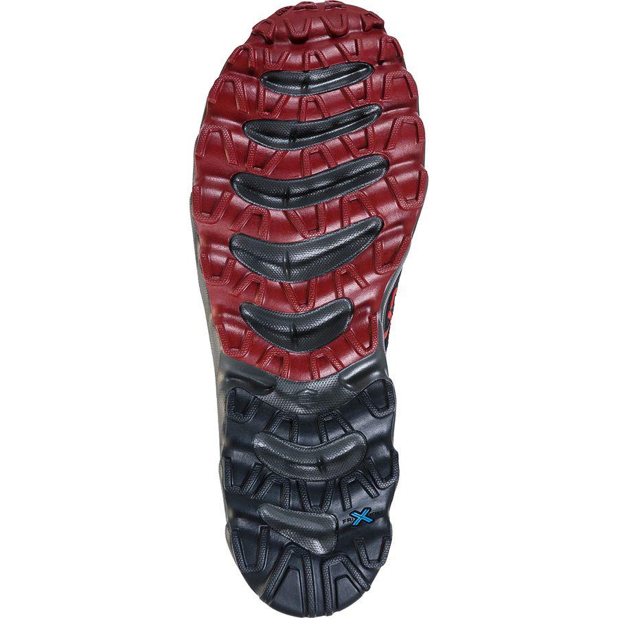 La Sportiva Helios III Trail Running Shoe - Men's Black/Poppy