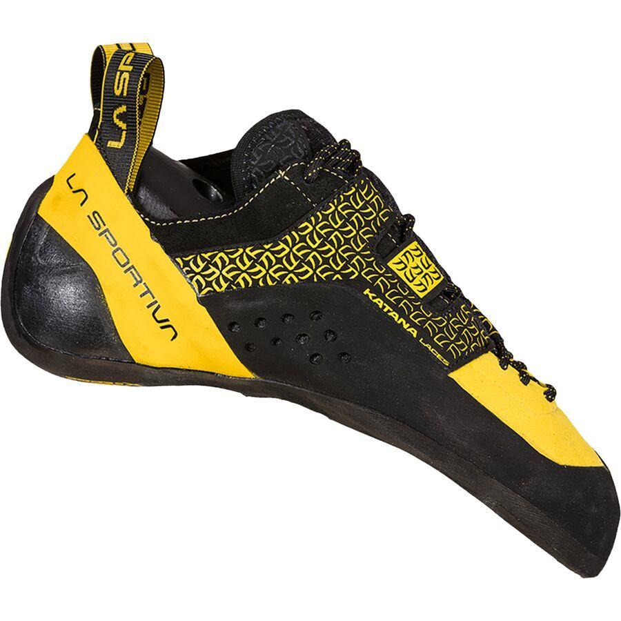 La Sportiva Katana Lace Vibram XS Edge Climbing Shoe Yellow/Black