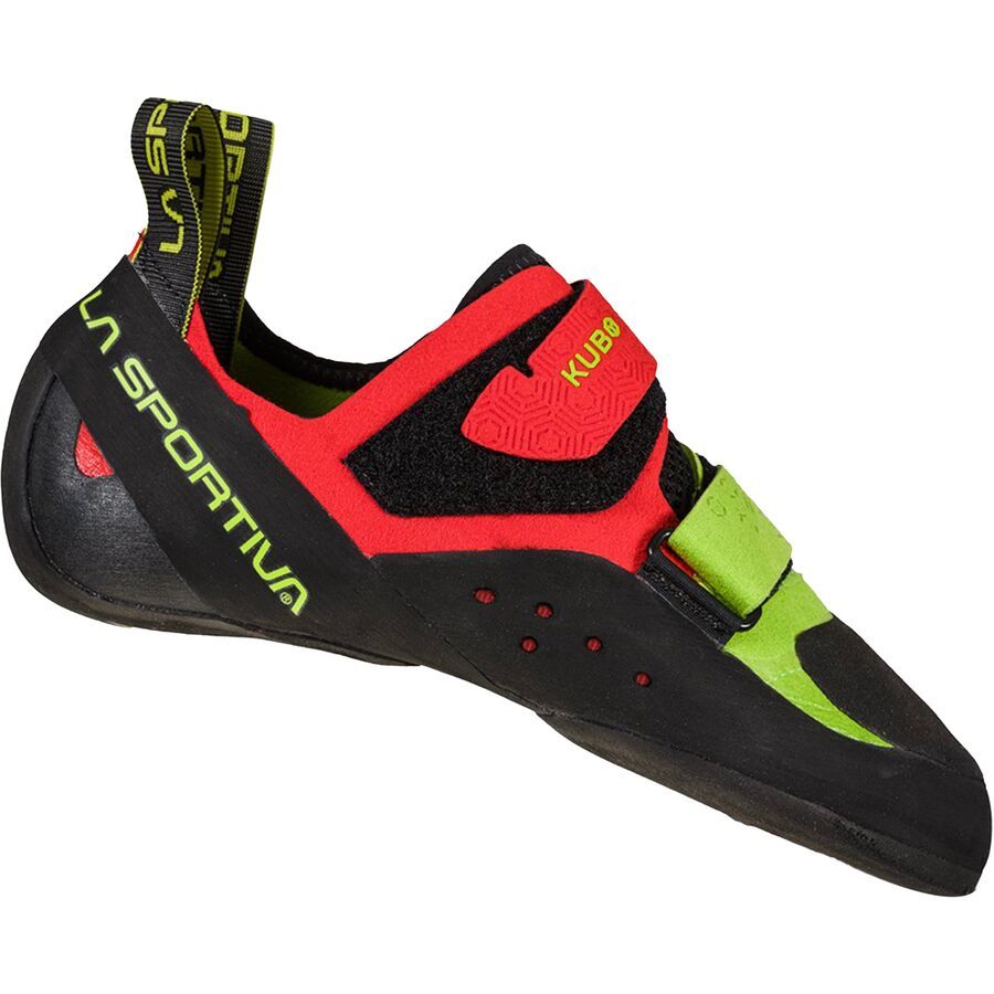 La Sportiva Kubo Climbing Shoe Goji/Neon