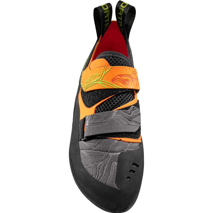 La Sportiva Mistral Climbing Shoe Hawaiian Sun/Lime Punch