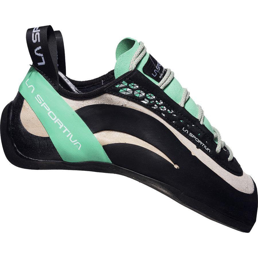 La Sportiva Miura Climbing Shoe - Women's White/Jade Green