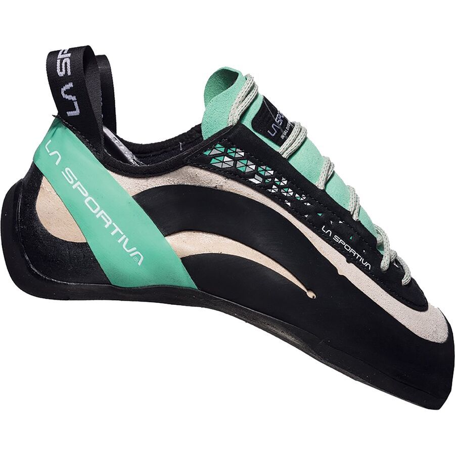 La Sportiva Miura Climbing Shoe - Women's White/Jade Green