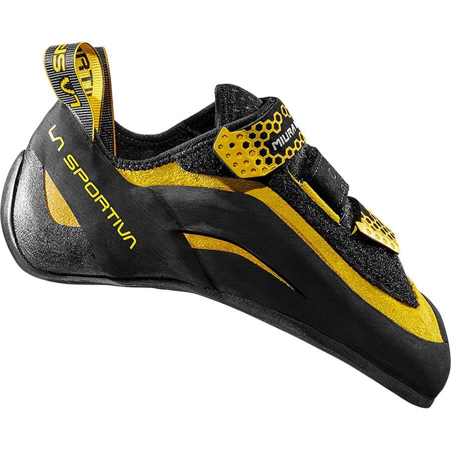 La Sportiva Miura VS Climbing Shoe - Men's Black/Yellow