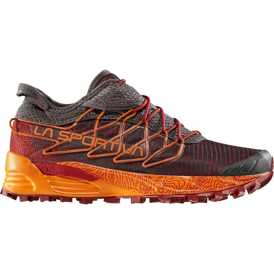 La Sportiva Mutant Trail Running Shoe - Men's Carbon/Hawaiian Sun