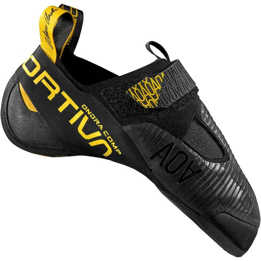 La Sportiva Ondra Comp Climbing Shoe - Men's Black/Yellow