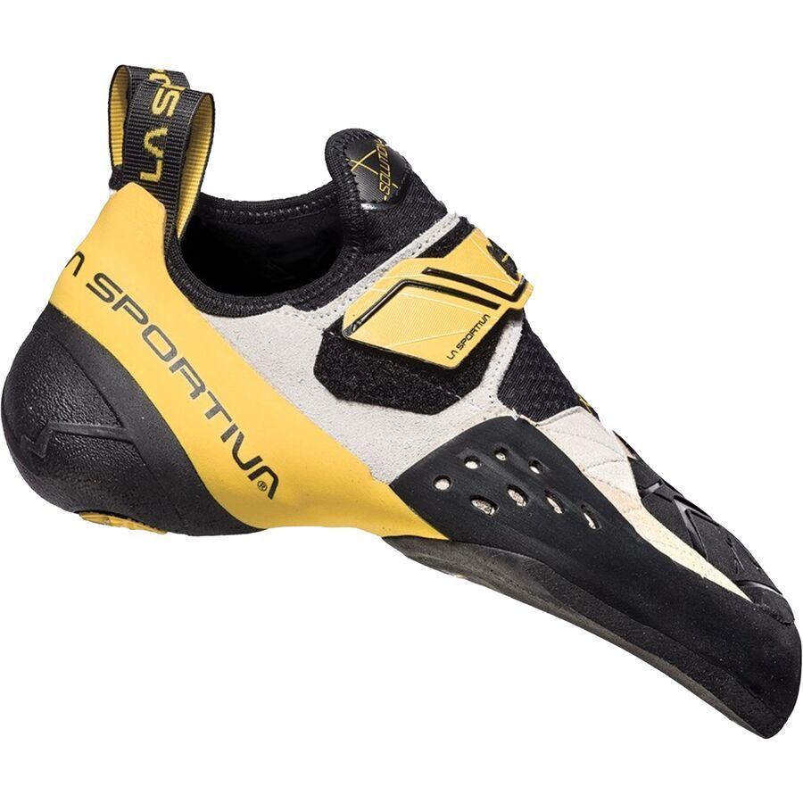 La Sportiva Solution Climbing Shoe White/Yellow