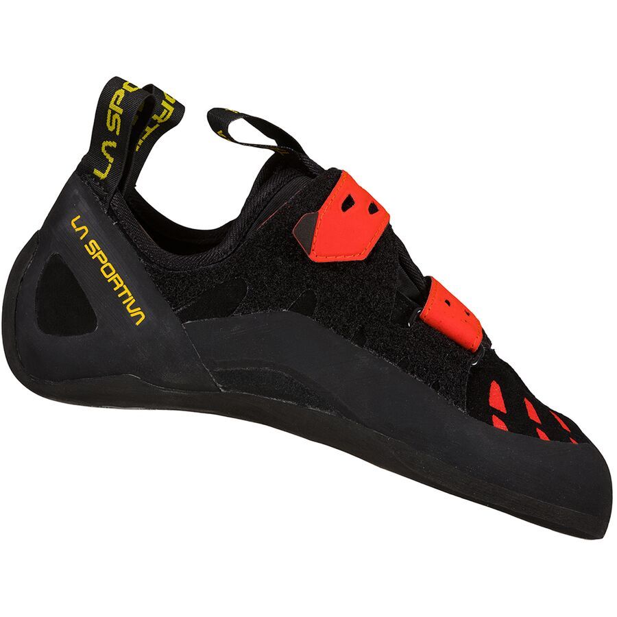 La Sportiva Tarantula Climbing Shoe Black/Poppy