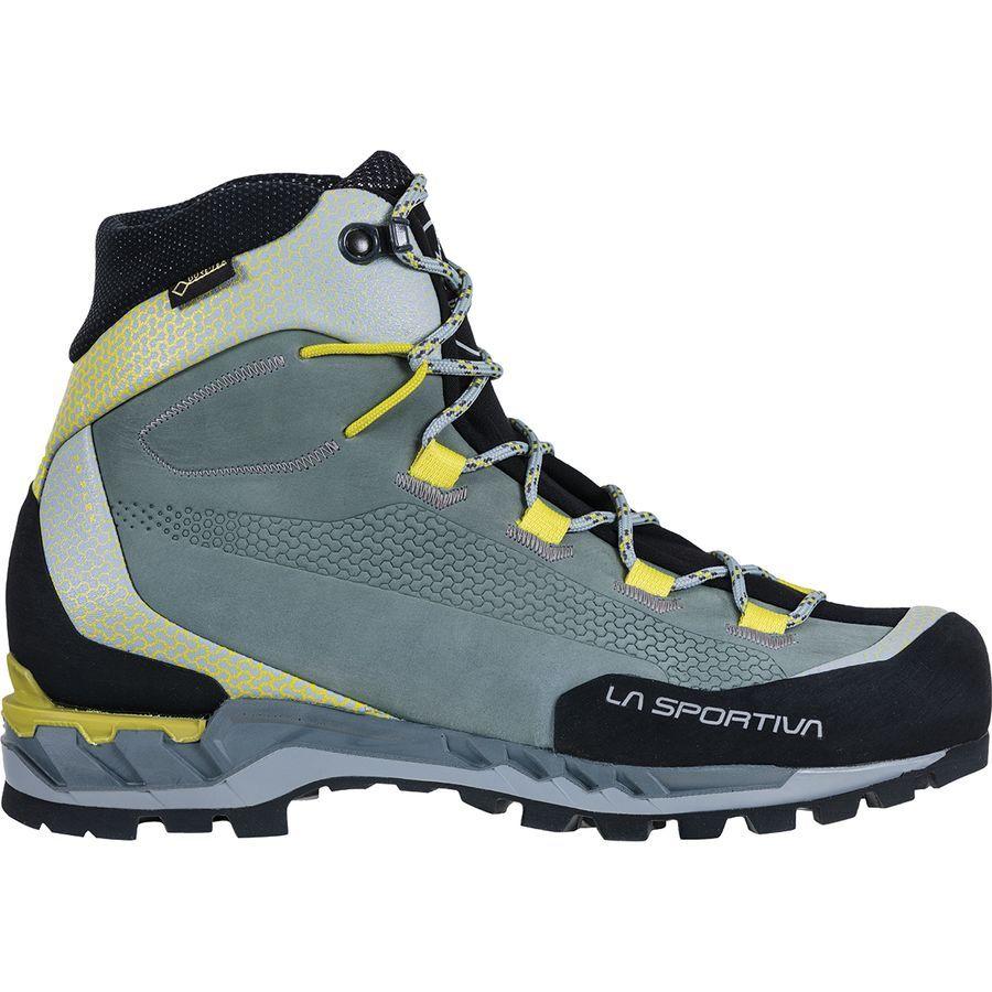 La Sportiva Trango Tech Leather GTX Mountaineering Boot - Women's Clay/Celery