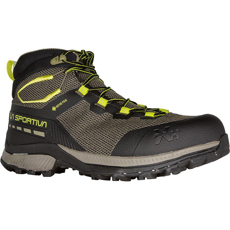 La Sportiva TX Hike Mid GTX Hiking Boot - Men's Black/Lime Punch