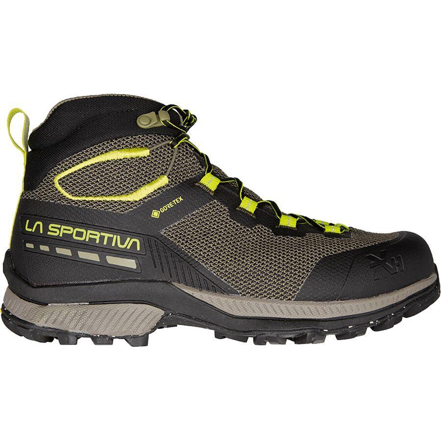 La Sportiva TX Hike Mid GTX Hiking Boot - Men's Black/Lime Punch