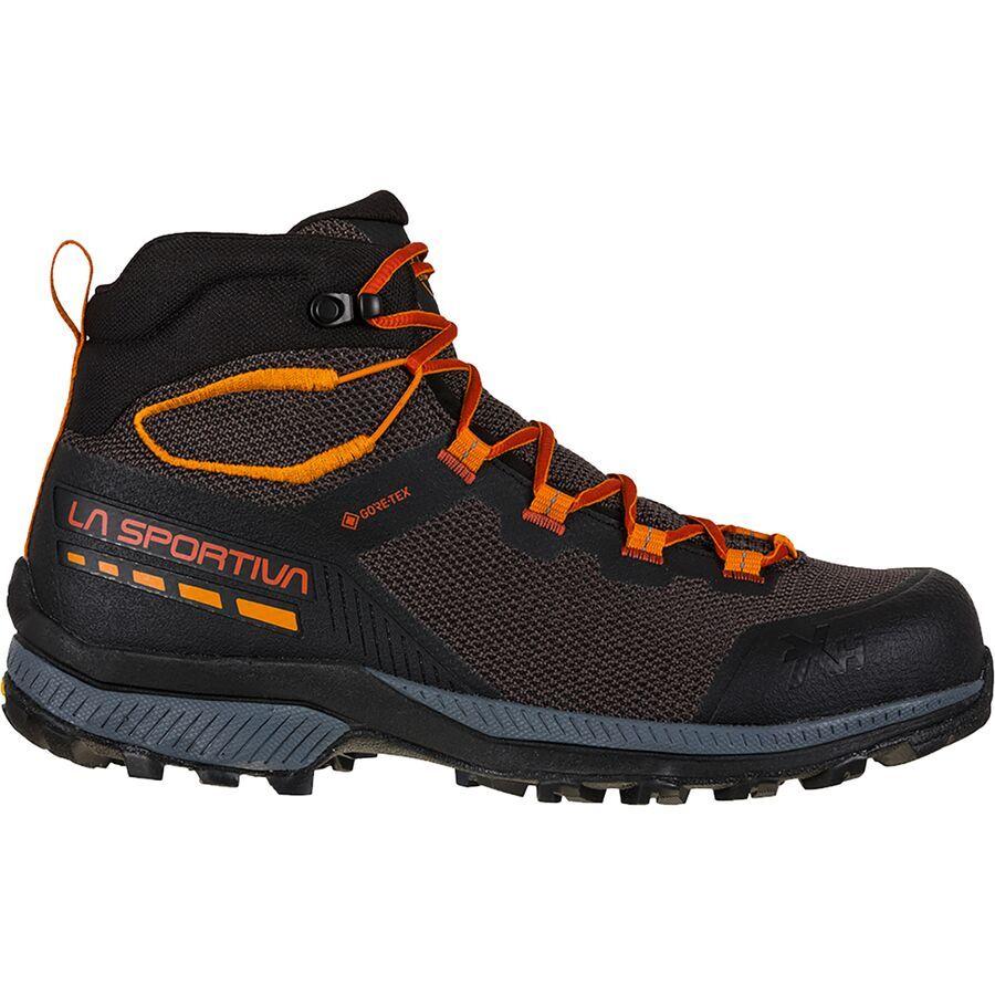La Sportiva TX Hike Mid GTX Hiking Boot - Men's Carbon/Saffron