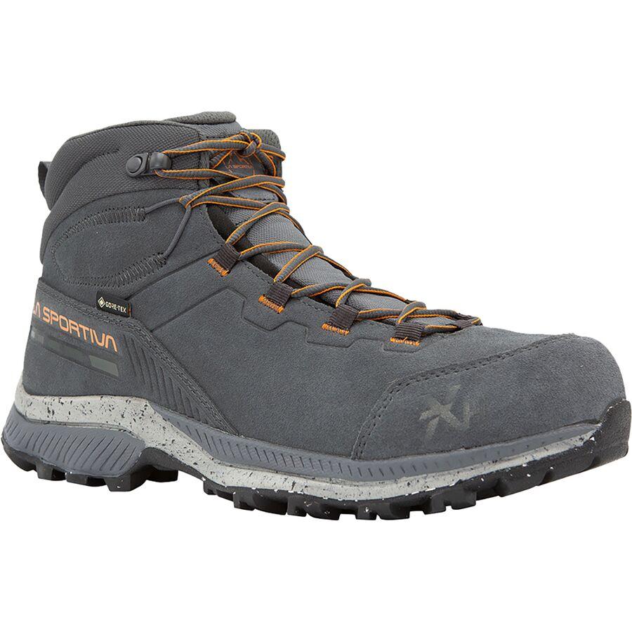 La Sportiva TX Hike Mid Leather GTX Hiking Boot - Men's Metal/Hawaiian Sun