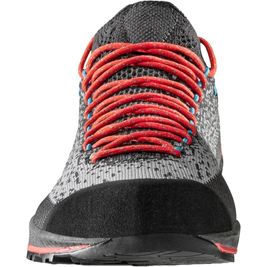 La Sportiva TX2 Evo Approach Shoe - Women's Carbon/Hibiscus