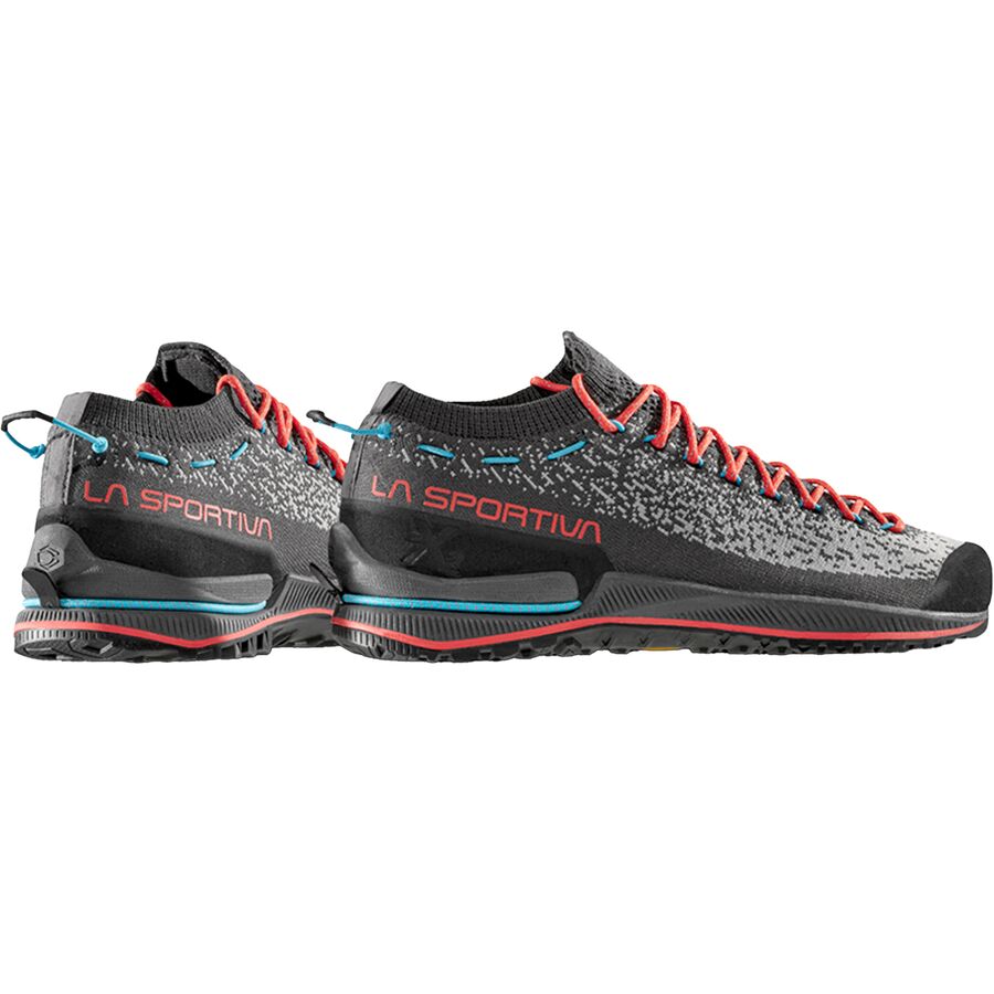 La Sportiva TX2 Evo Approach Shoe - Women's Carbon/Hibiscus