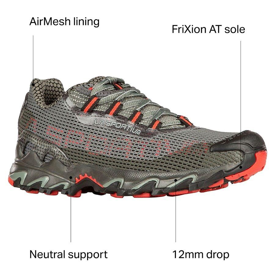 La Sportiva Wildcat Trail Running Shoe - Women's Clay/Hibiscus