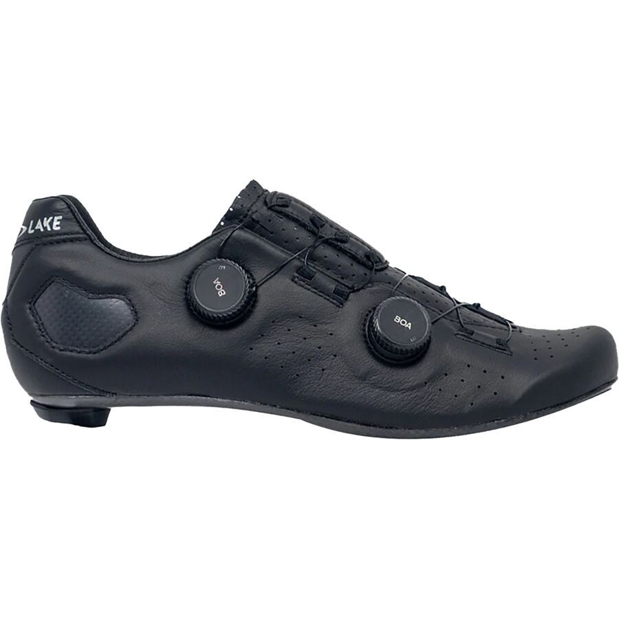 Lake CX333 Wide Cycling Shoe - Men's Black/Silver